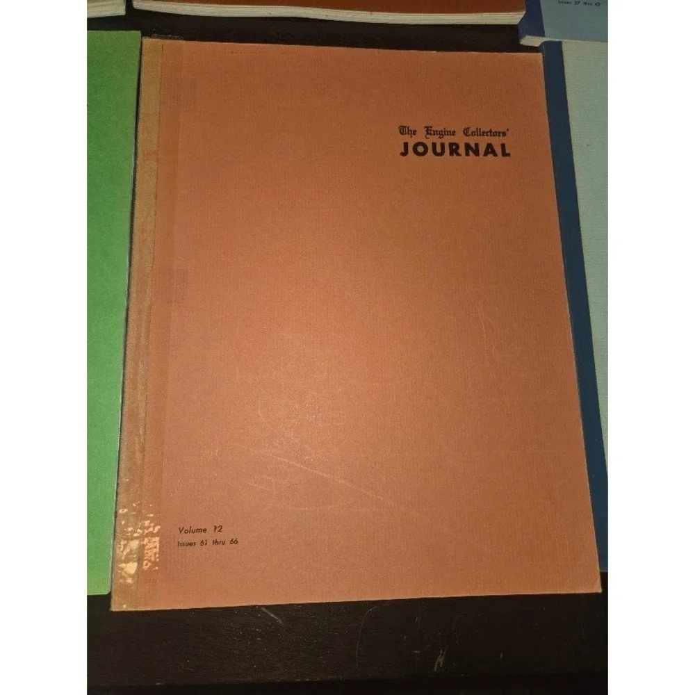 Rare The Engine Collectors Journal Volumes 1-15 & 20  Issues
